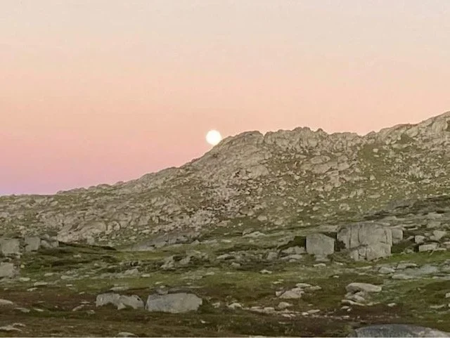 Full moon rising over Wilkinsons Valley