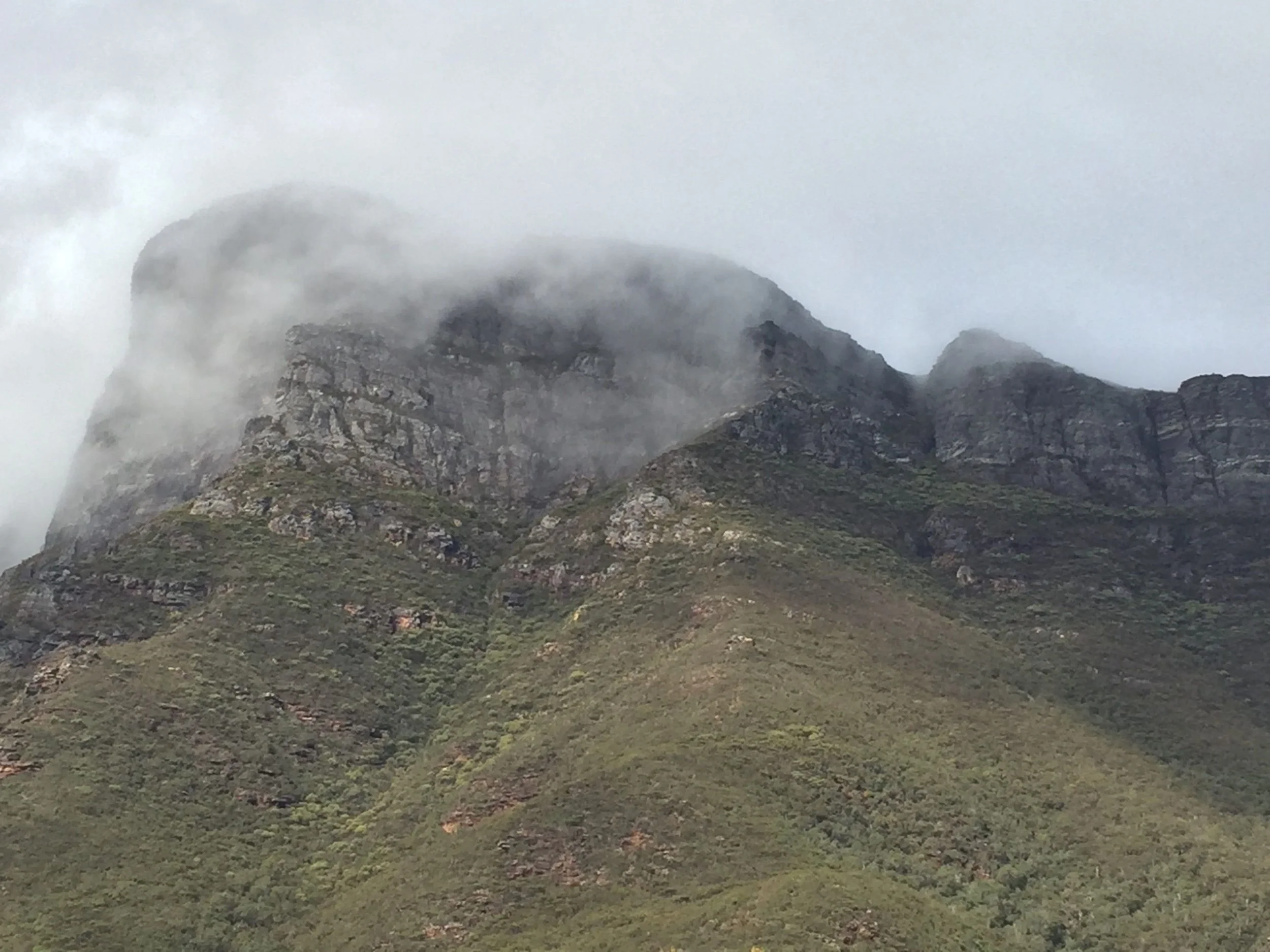 Bluff Knoll – somewhat clouded over
