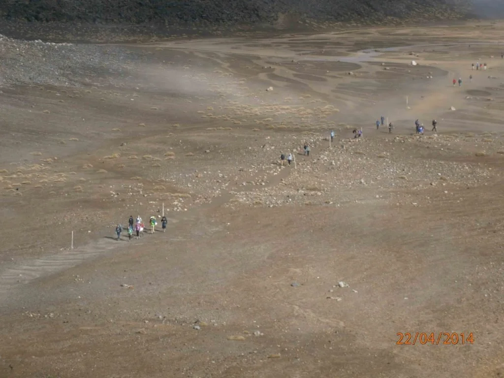 A long flat stretch up top