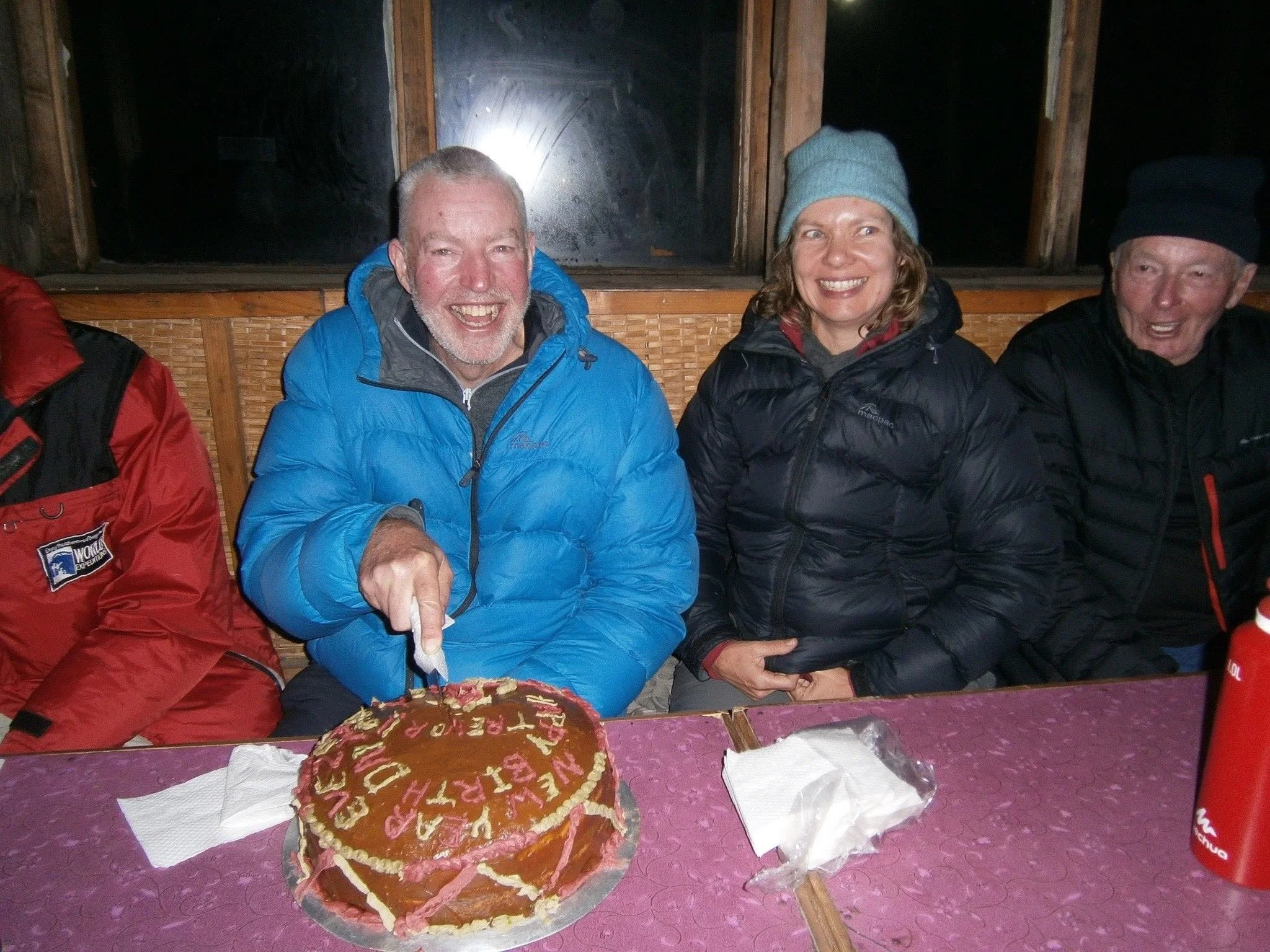 Birthday cake at 3600m! Birthday cake at 3600m!