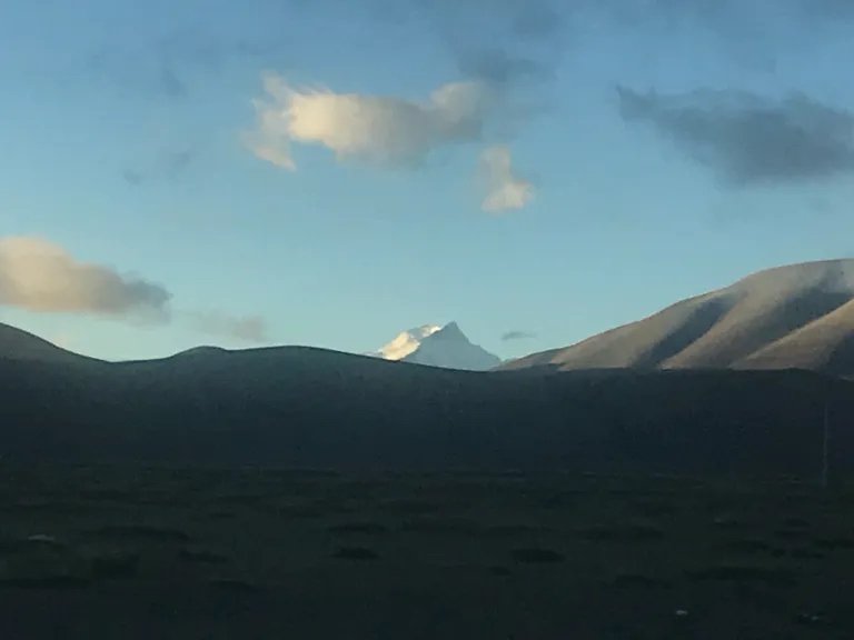 Shishapangma partial view