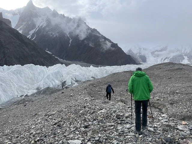 Trekking further up the Baltoro to G1/G2