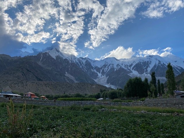 View towards Nanga Parbat from Tarashing