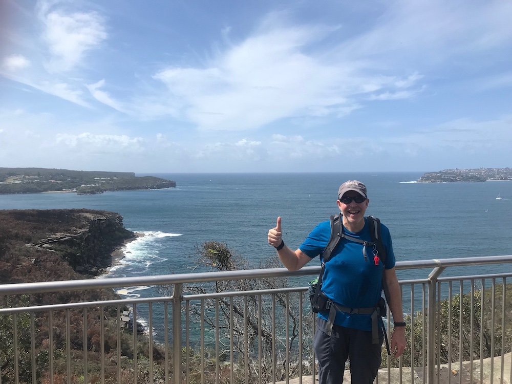 Great view to the Sydney Harbour Heads