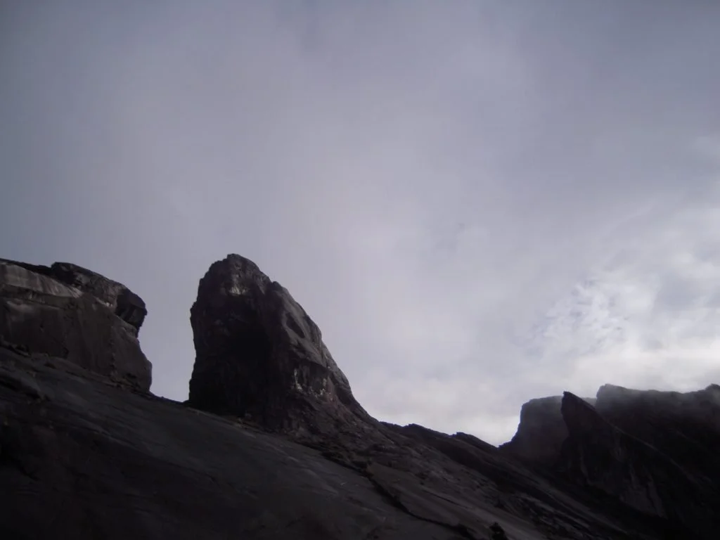 rocky outcrop on Mt Kinabalu