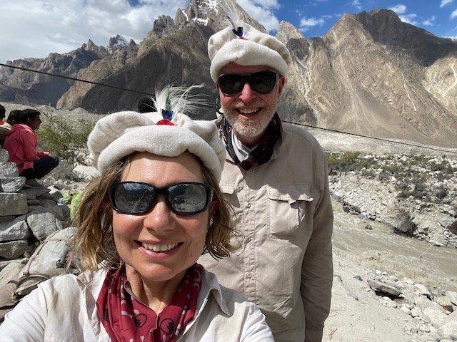 Traditional Chitrali caps given to us at the end of the trek