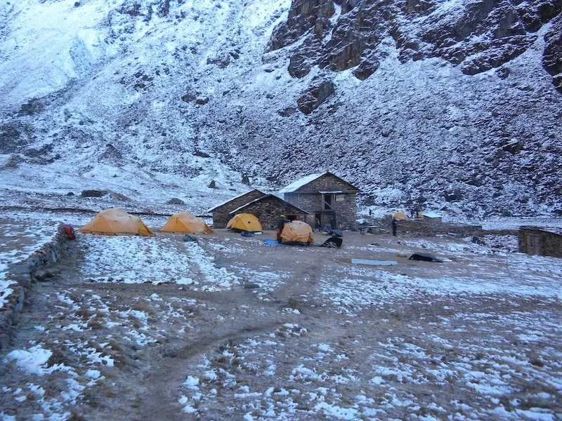 Campsite at Khula Kharka