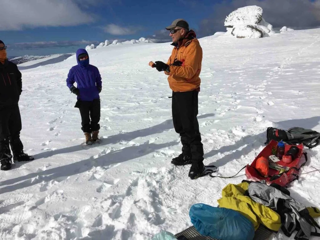 Alpine lessons with Andrew Lock