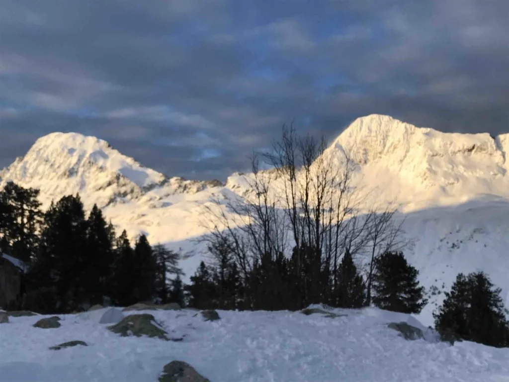 A brief moment of sunshine in the Pyrenees
