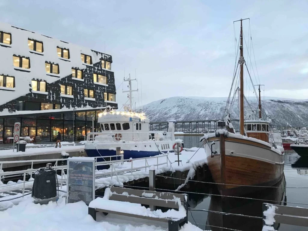 Tromso Town Centre and Port