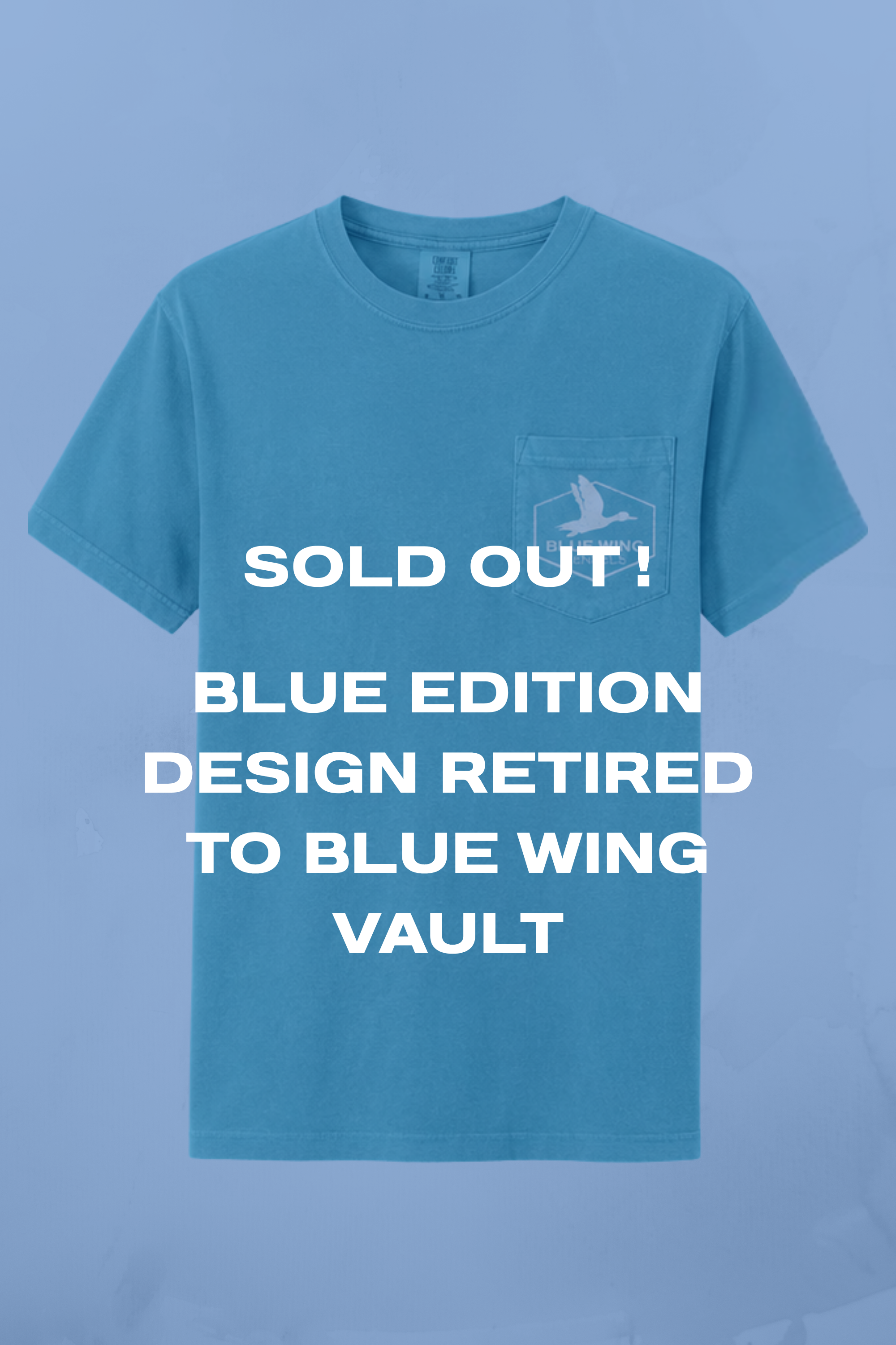 Blue Edition - Comfort Colors® Pocket Short Sleeve T-Shirt