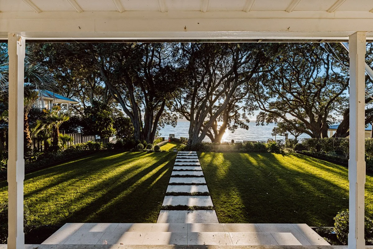 Verandah restoration and exterior renovation works on a heritage home in Devonport Auckland.