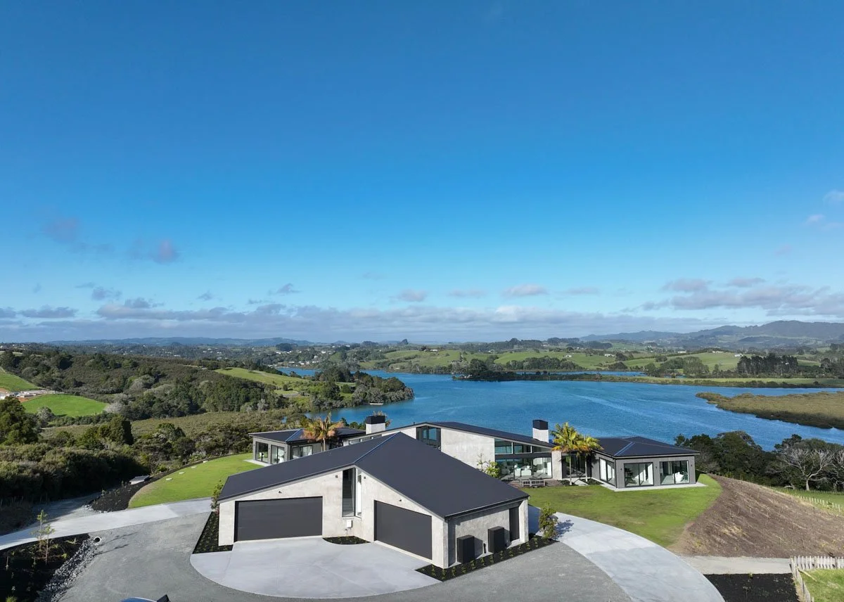 Architectural detailing and craftsmanship on Matakana country home
