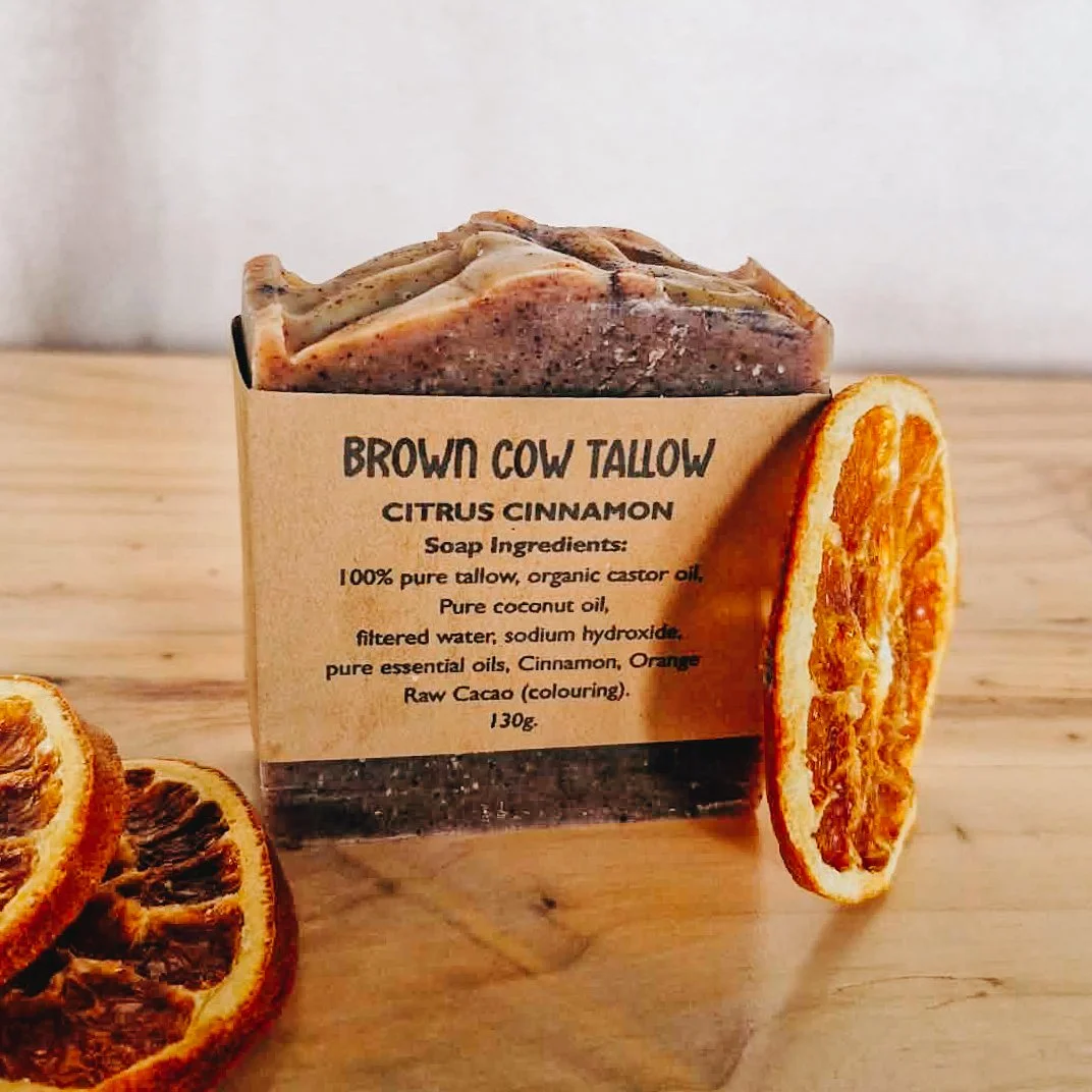 Citrus Cinnamon: Tallow Soap