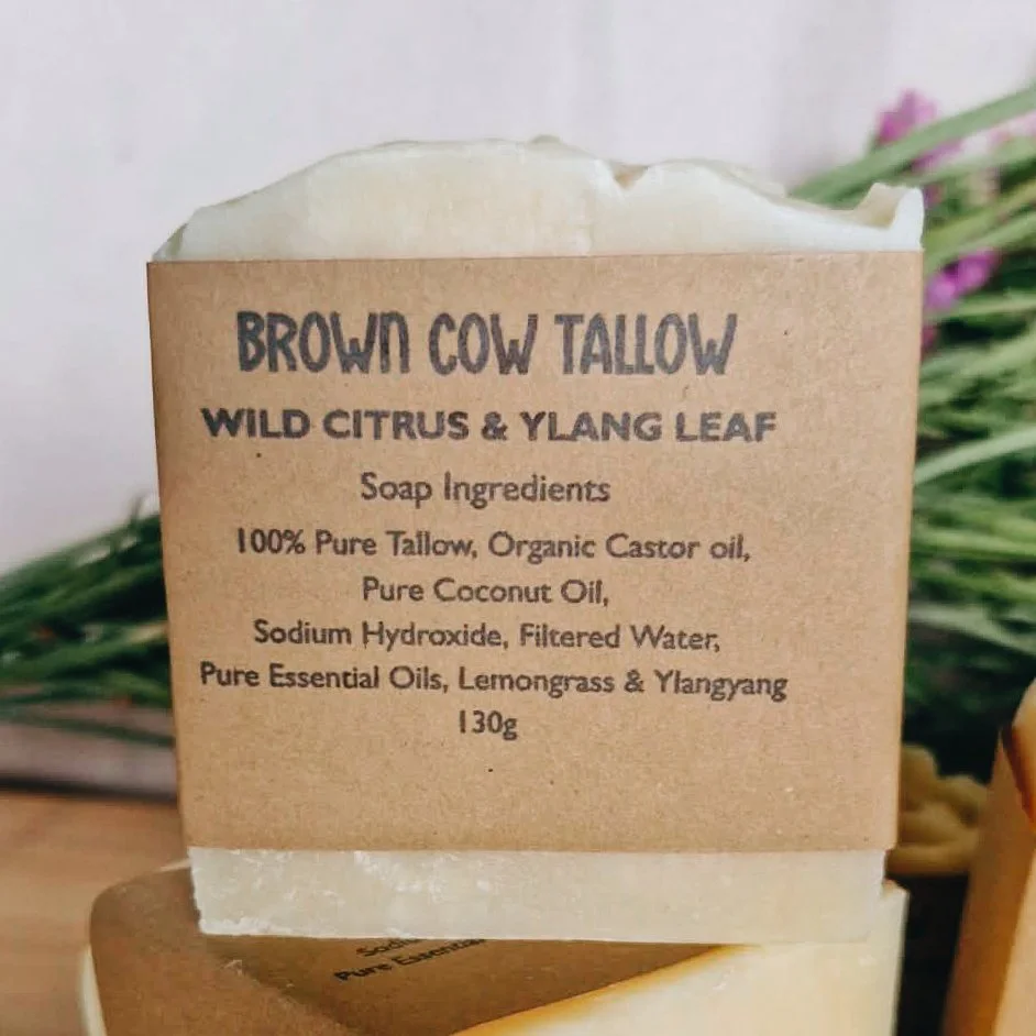 Wild Citrus & Ylang Leaf: Tallow Soap
