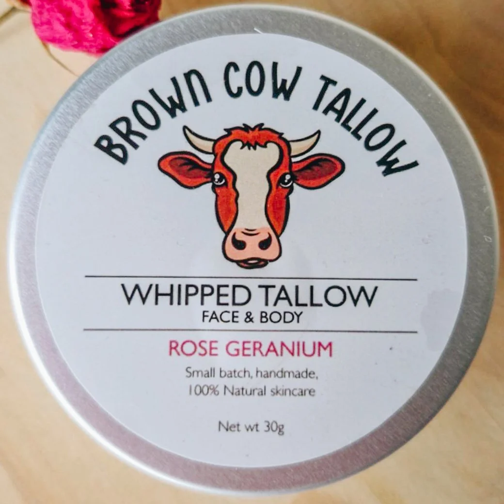 Whipped Tallow Face & Body - Rose Geranium
