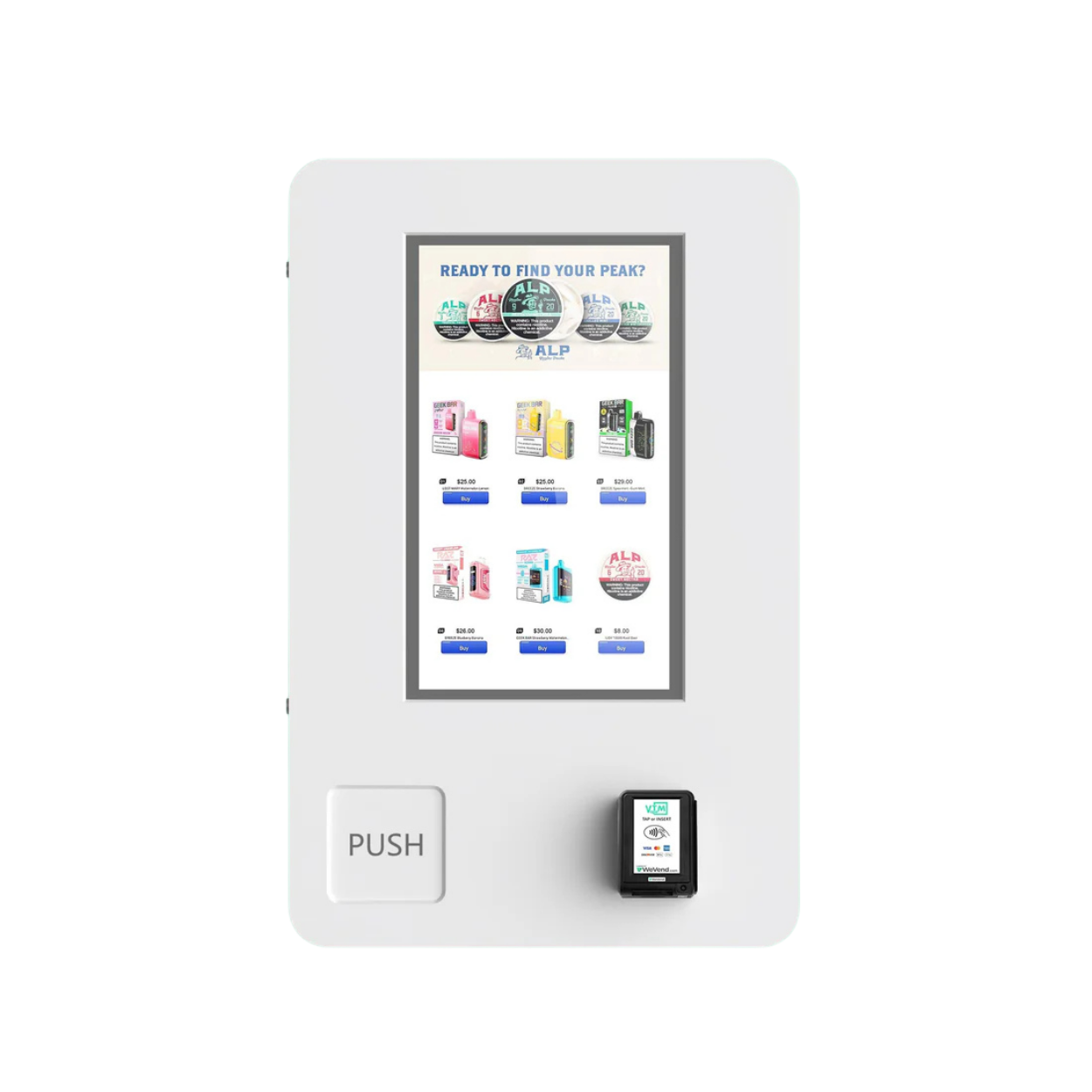Mini Wall Mounted Vape Vending Machine