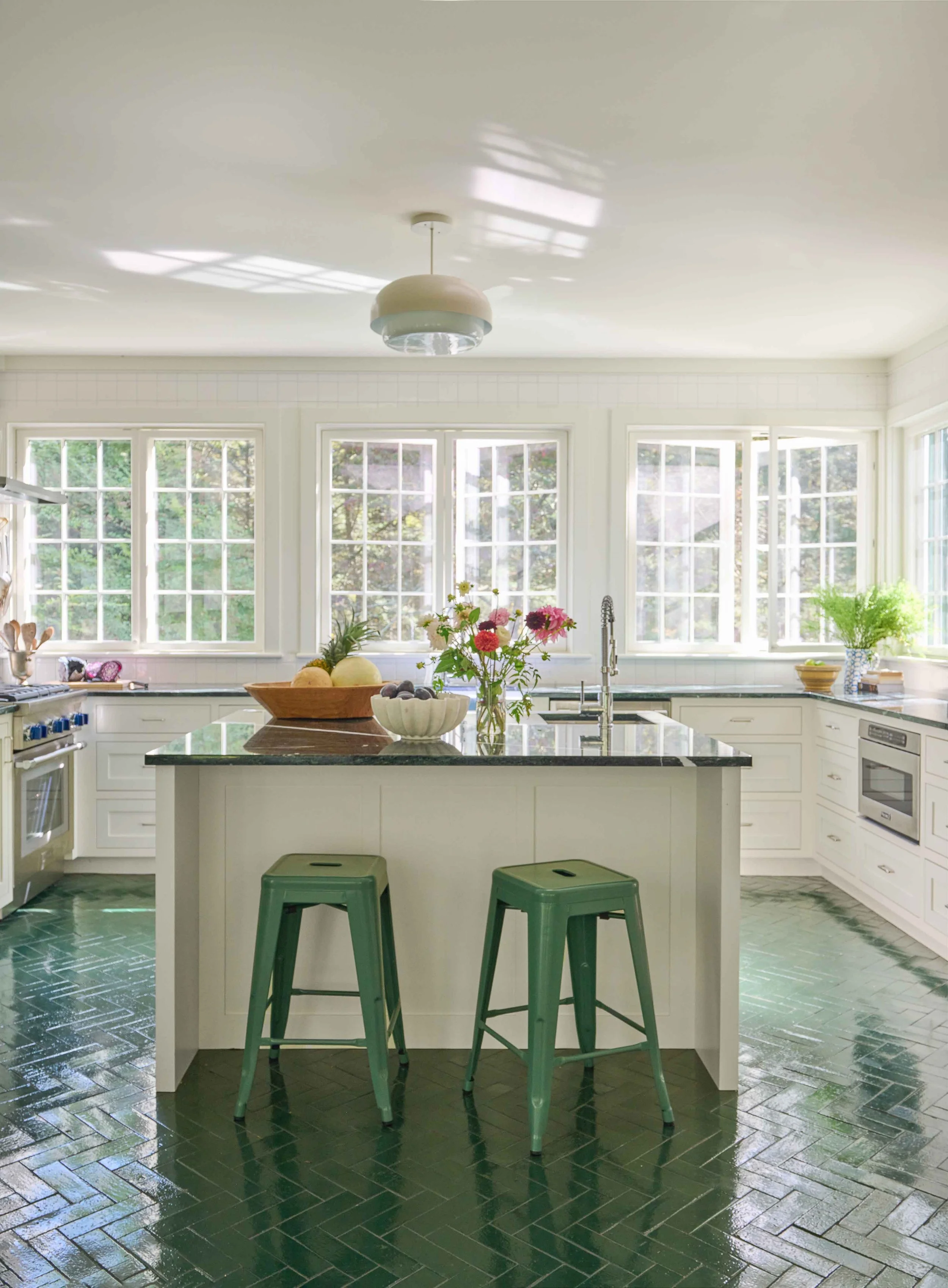 05-hobby-hill-farm-kitchen-island-green-herringbone-tile-floor-stools.jpg