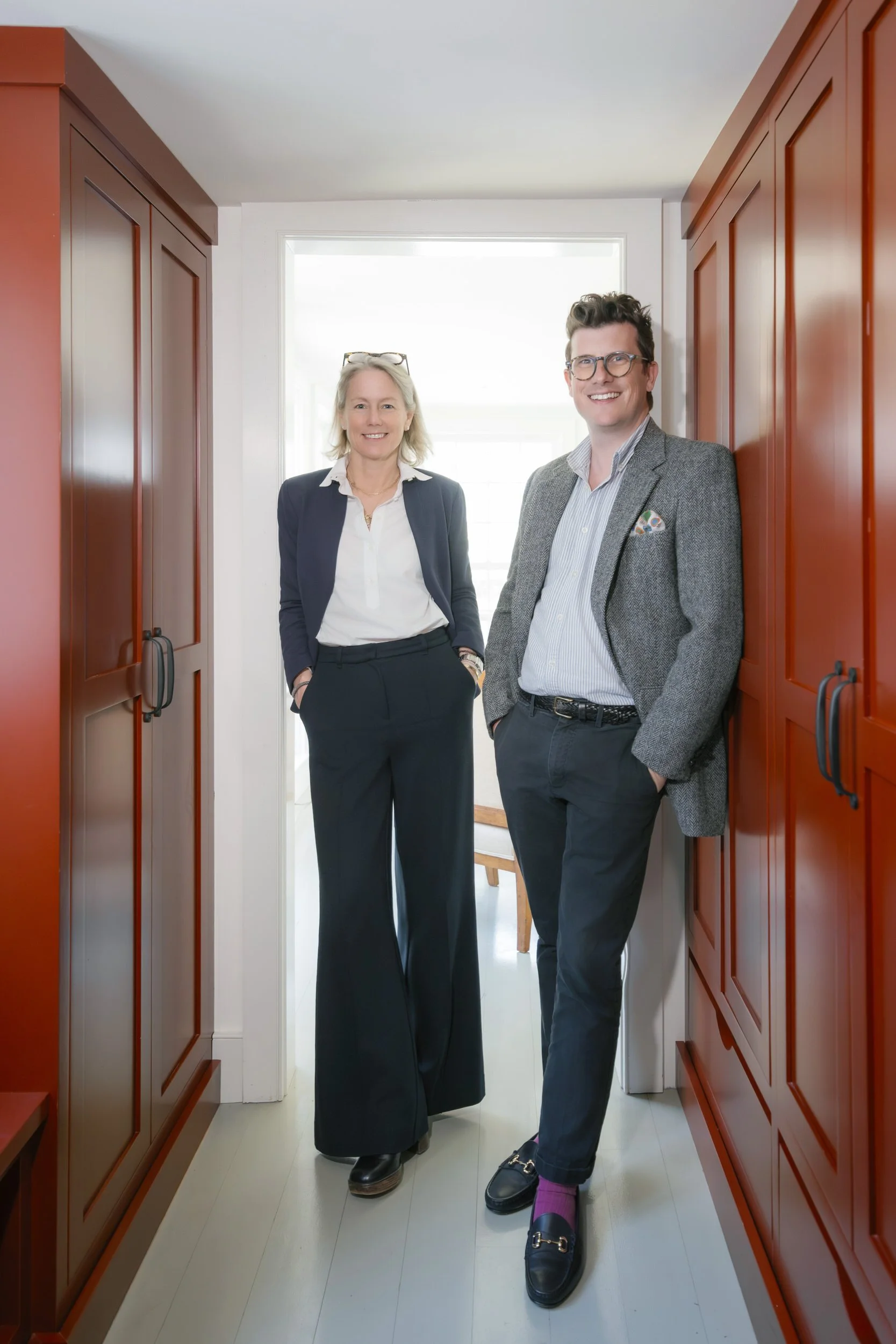 Kirtley Cameron and Patrick Corrigan Principals of Cameron & Corrigan Design based in Bedford, NY