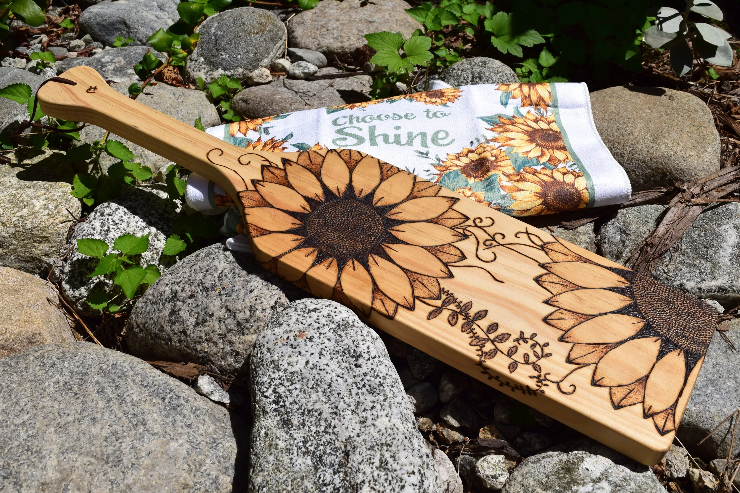 Sunflower Cutting Board - B