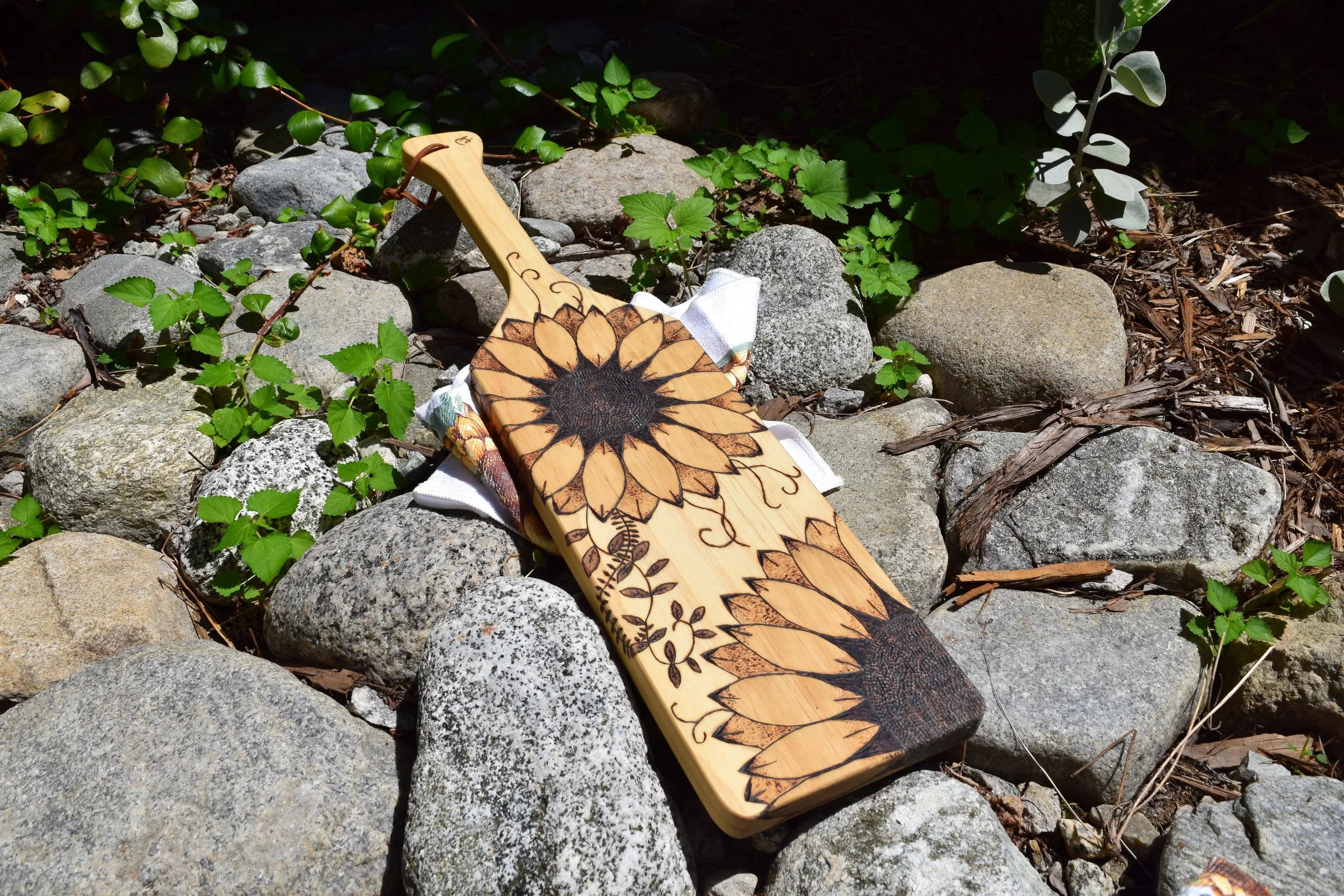 Sunflower Cutting Board - A