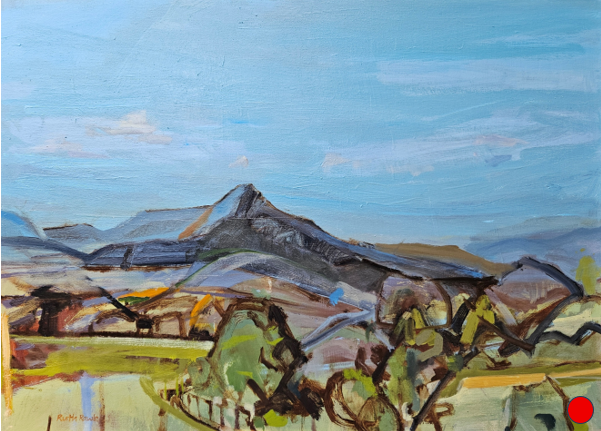 View of Mt Barney, driving to Killarney, 2026 (Sold)