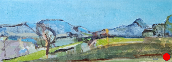 Tree and Mt Barney, 2026 (Sold)