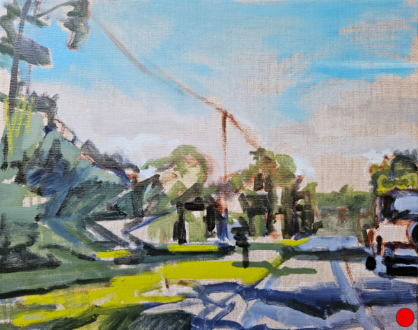 Morning, car on Simpsons Rd, 2026 (Sold)
