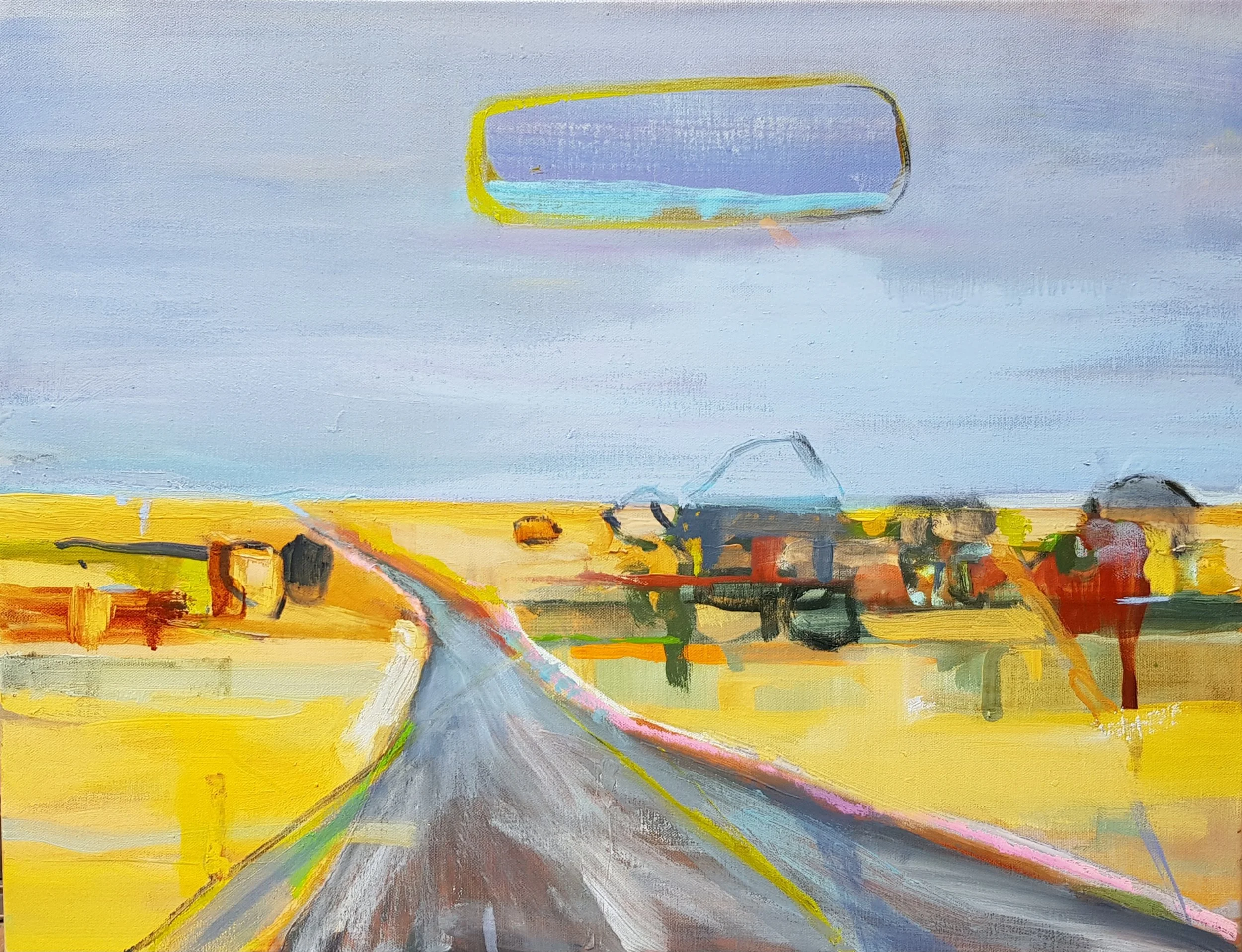 Ruth Rawle_Twins in the Landscape_Oil on linen_50x65x4cm__2024.jpg