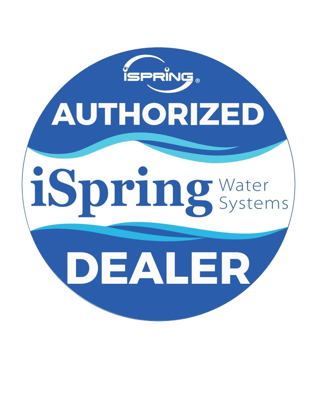 Official partner logo for iSpring Water Systems, professionally installed and supported by Ennoble Smart Home & Home Cinema in middle Tennessee