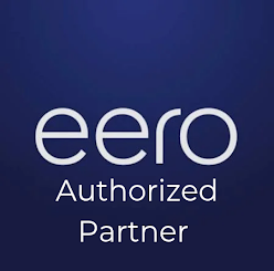 Official partner logo for eero, professionally installed and supported by Ennoble Smart Home & Home Cinema in middle Tennessee