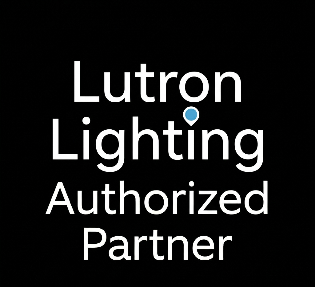 Official partner logo for Lutron, professionally installed and supported by Ennoble Smart Home & Home Cinema in middle Tennessee