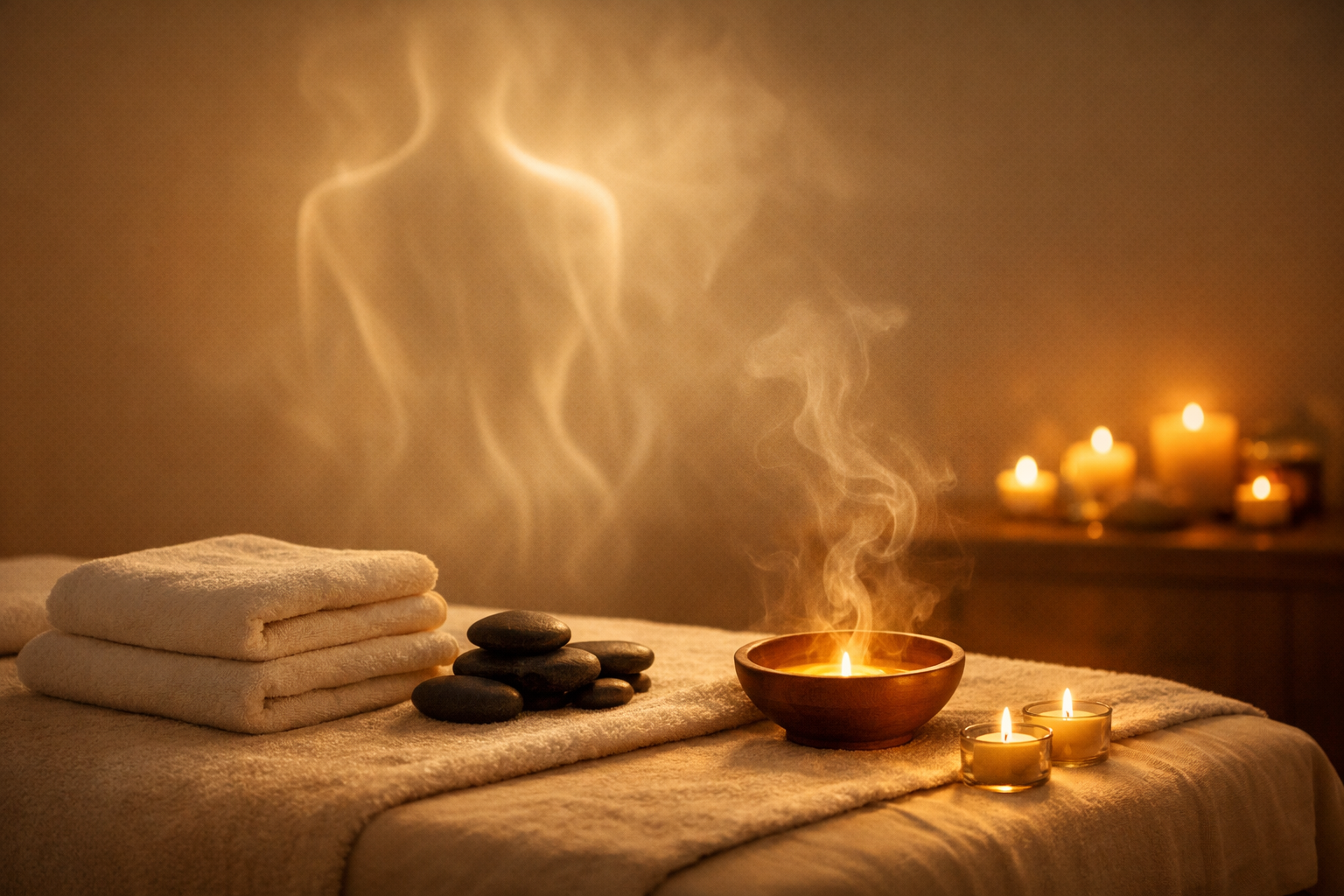 Massage Therapy: Deep relaxation, intuitive touch, and care infused with presence