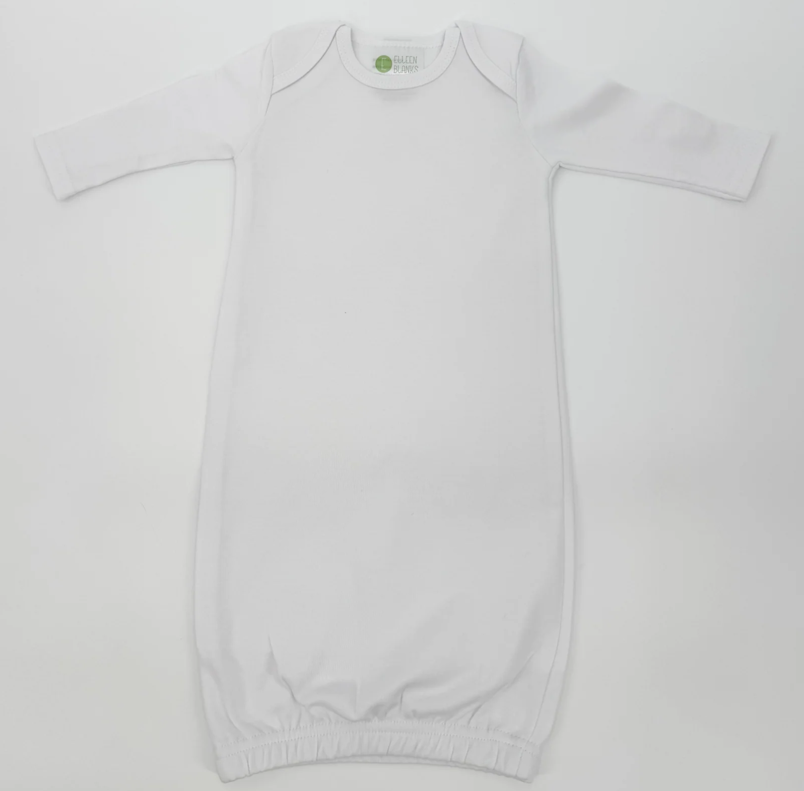 Monogrammed Newborn Gown Unisex