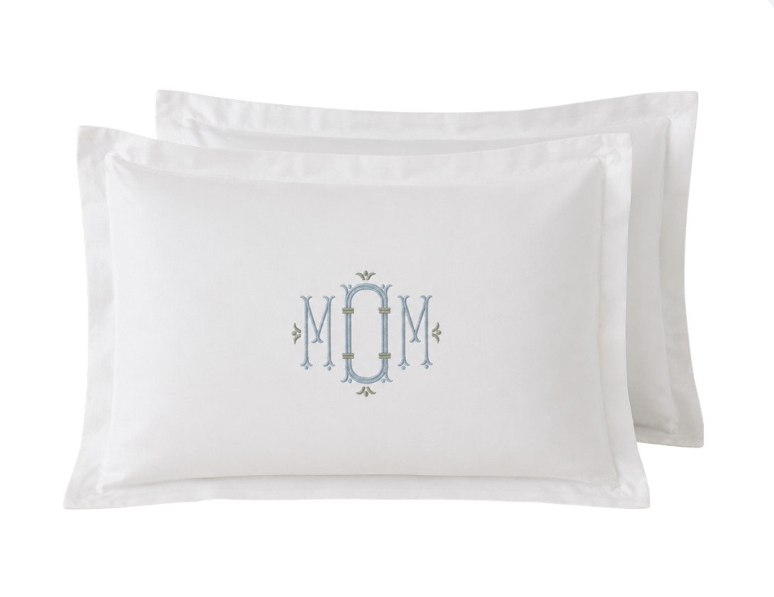 Custom Monogram Standard, King, Queen Sham
