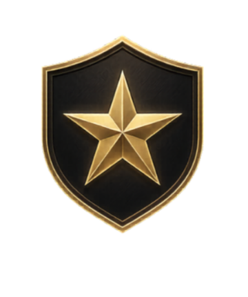Service profession badges for police, fire, EMS, dispatch, healthcare, and military