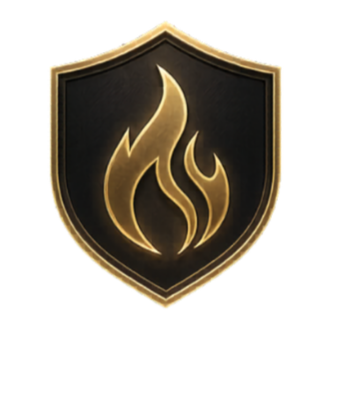 Service profession badges for police, fire, EMS, dispatch, healthcare, and military