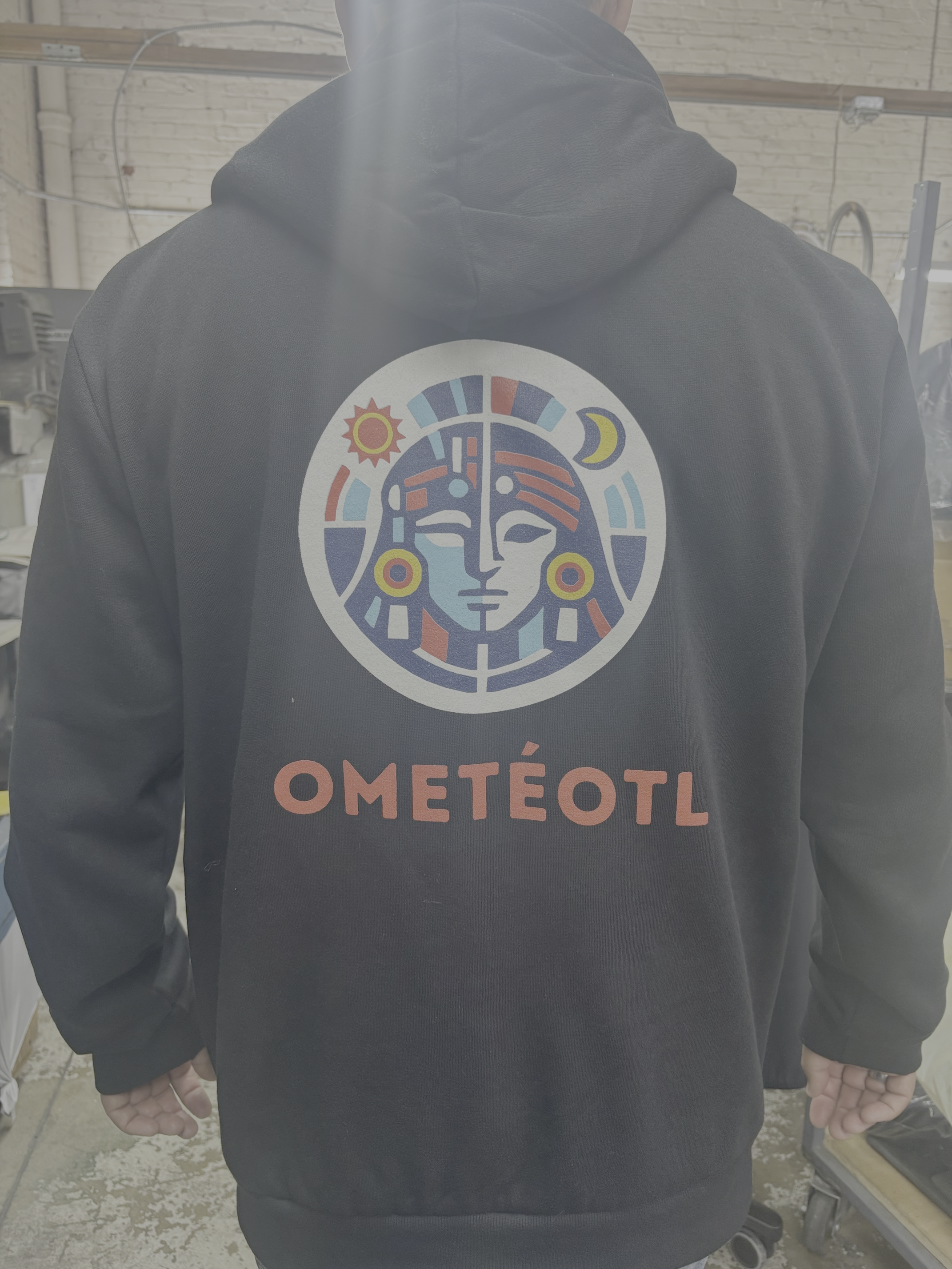Black Ometeotl Logo Sweatshirt