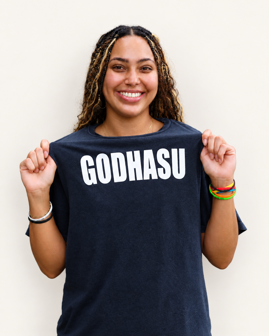 God Has You T-shirt - Black