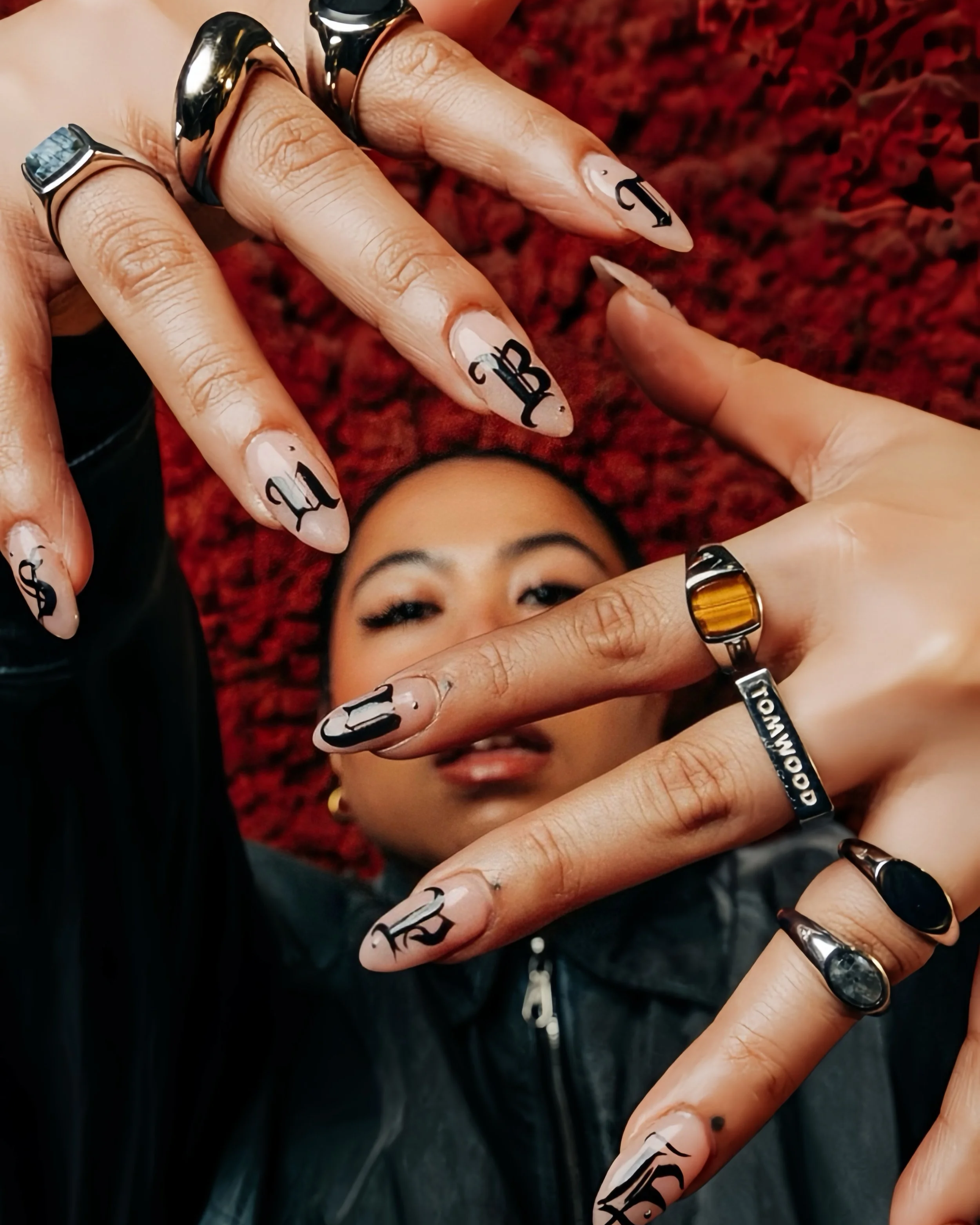 Gel and BIAB full set nail art Adelaide — Sol Lounge nail studio Mawson Lakes
