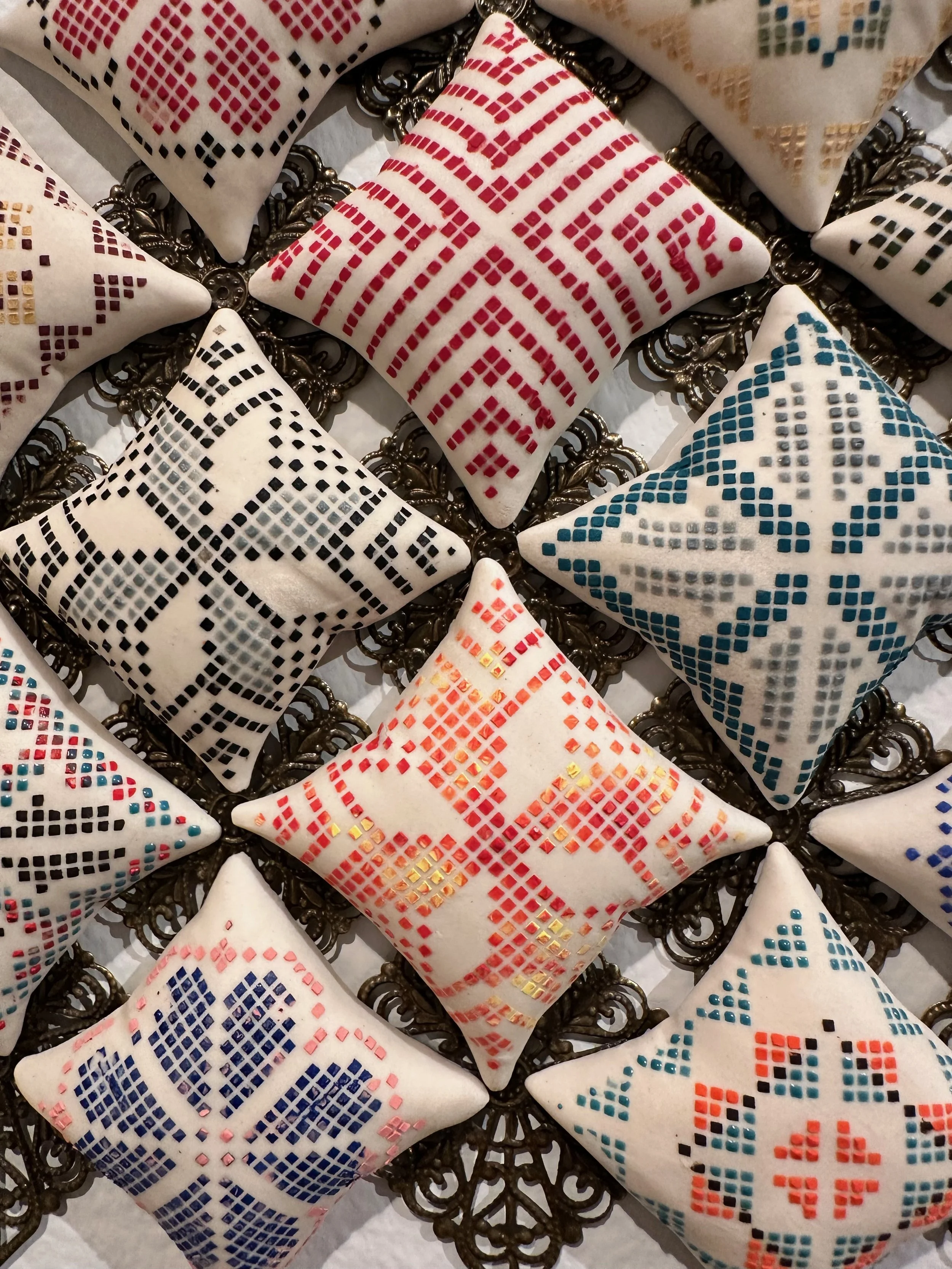 Porcelain Pillow Magnet