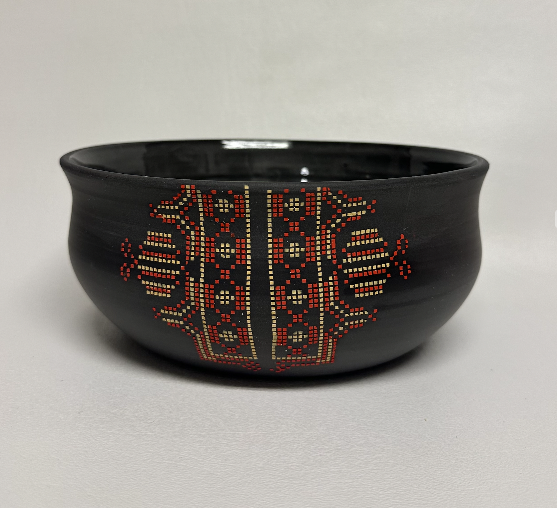 Black Porcelain Bowl