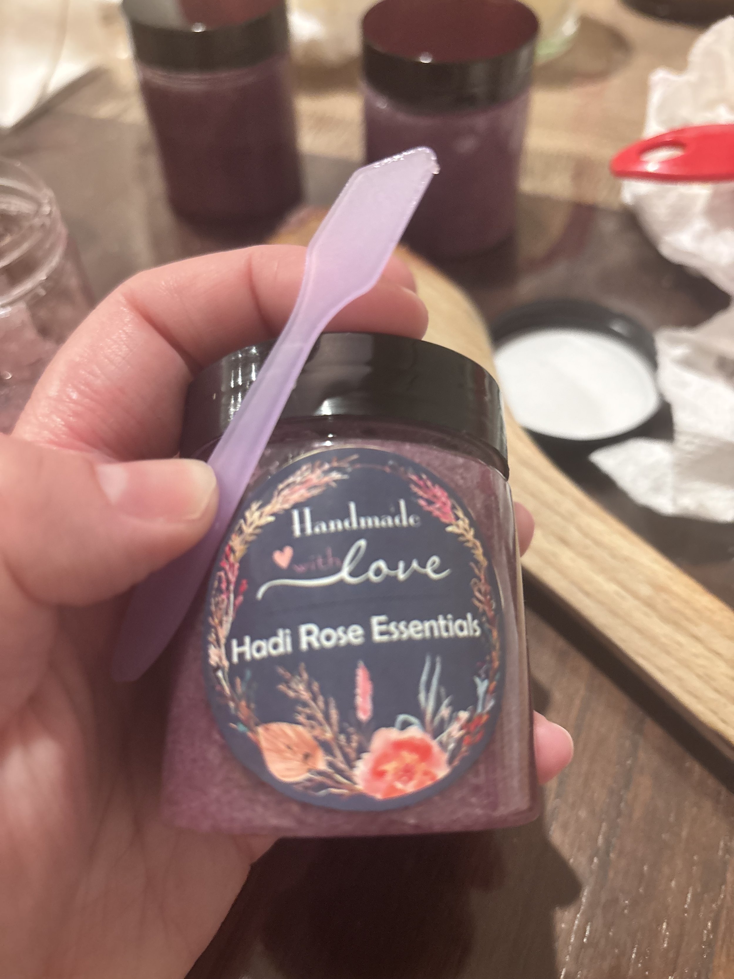 Lavender Sugar Scrub