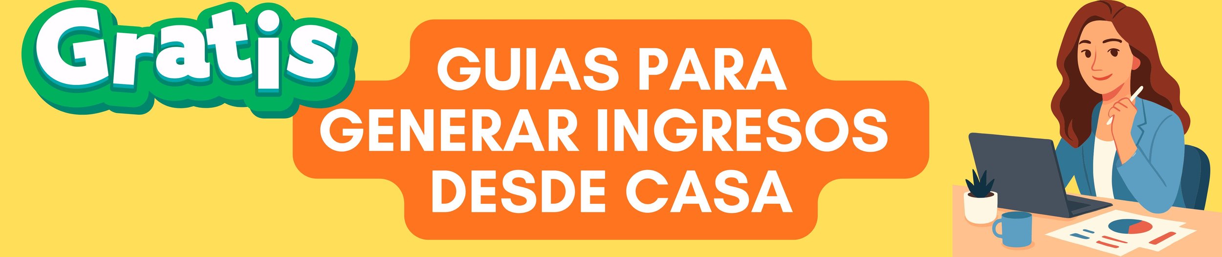 Cover de guias para generar ingresos desde casa para latinas.