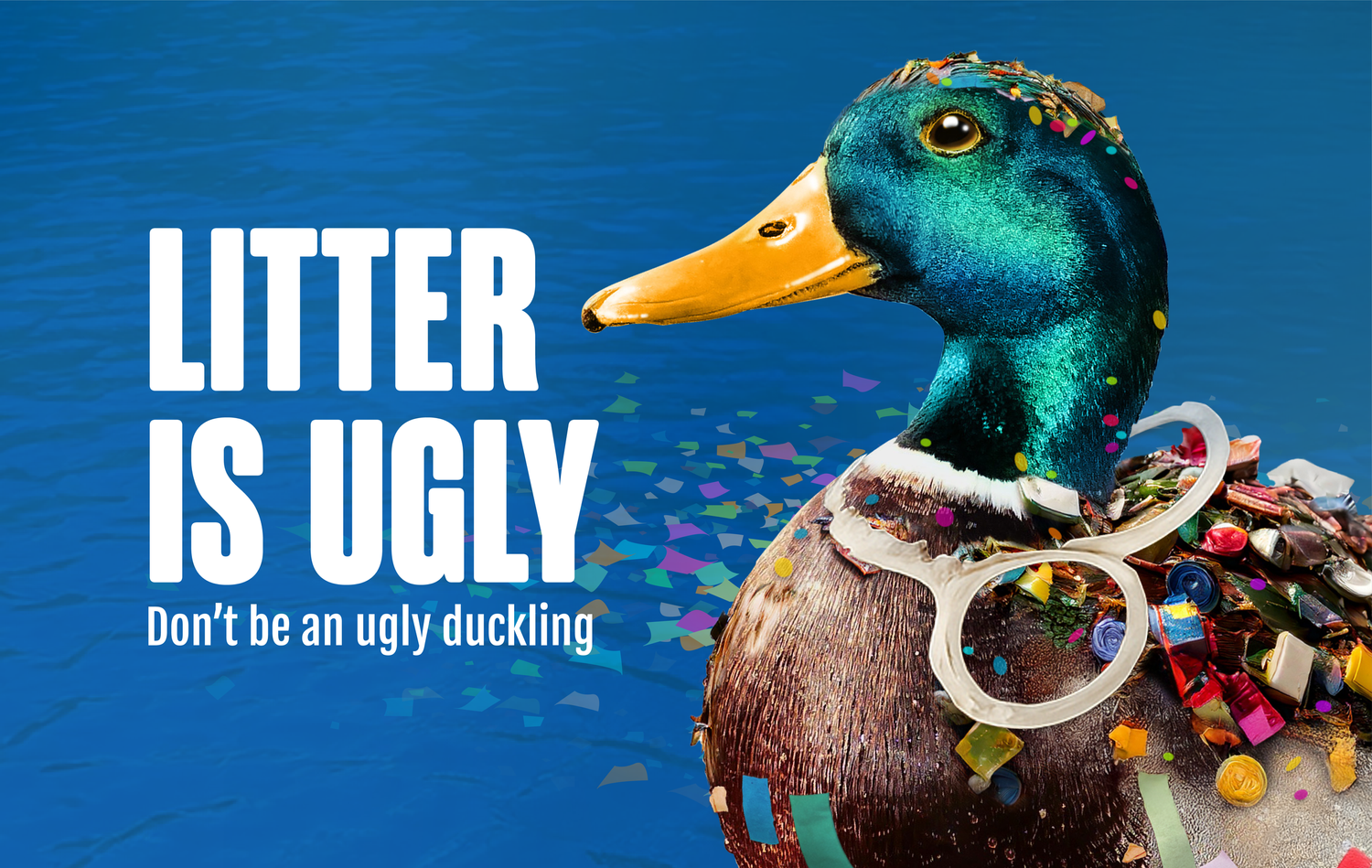 Litter Is Ugly campaign cover art