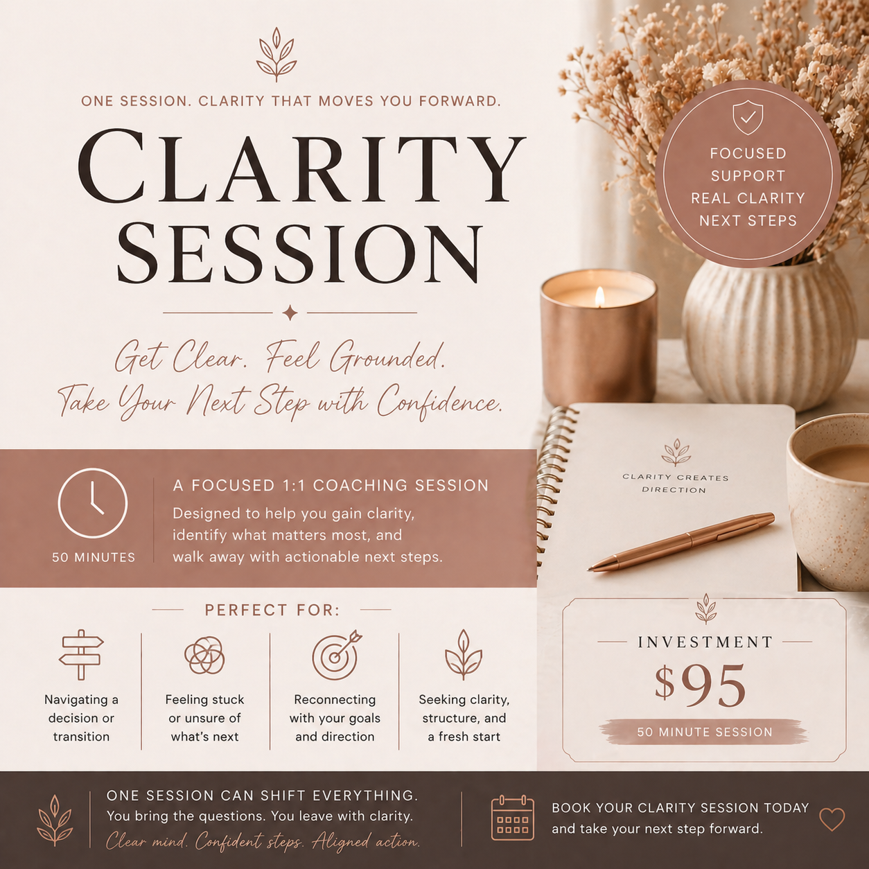 Coaching: Clarity & Strategy Sessions