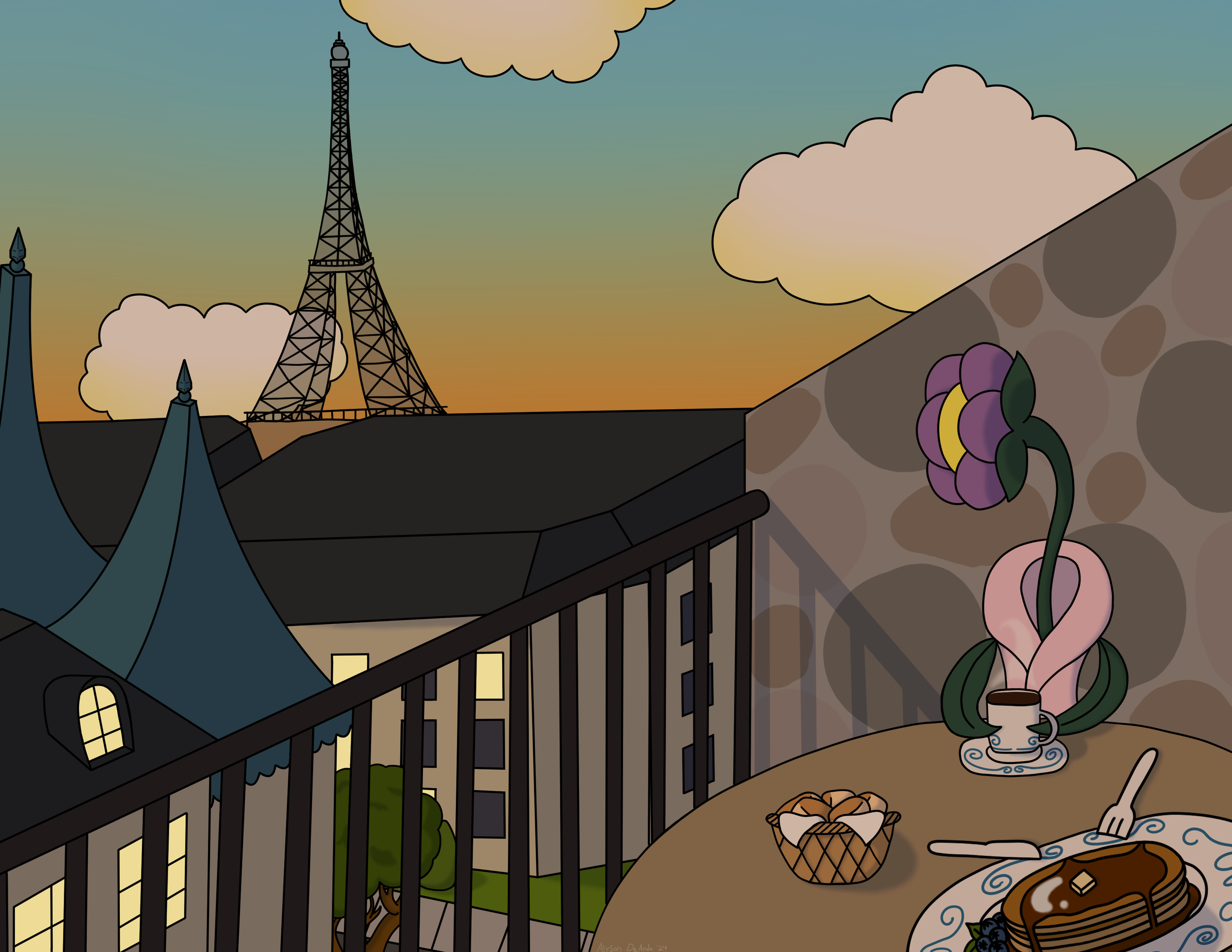 Paris Flower