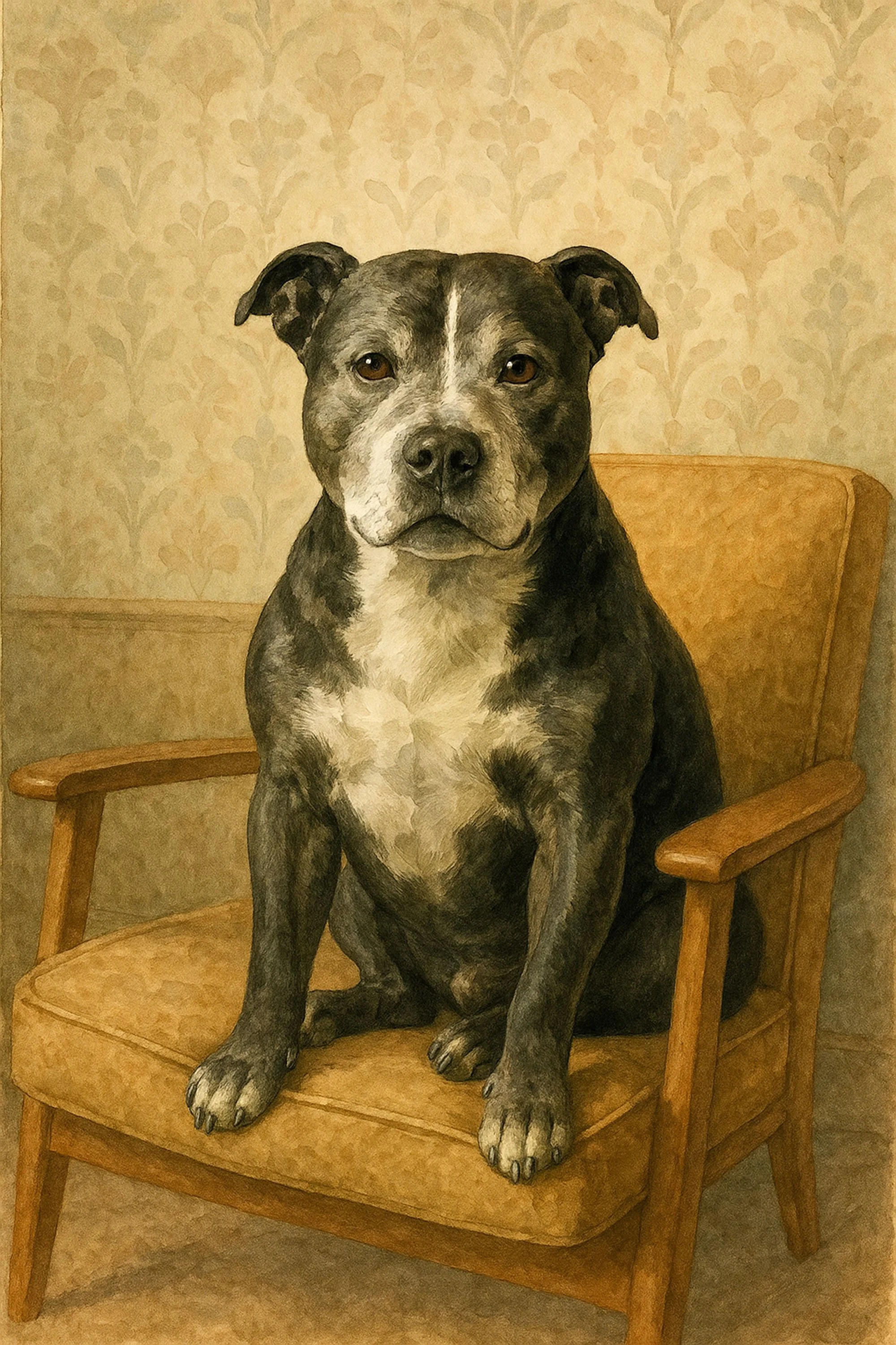 Calm Companion in Mid-Century Living Room.jpg