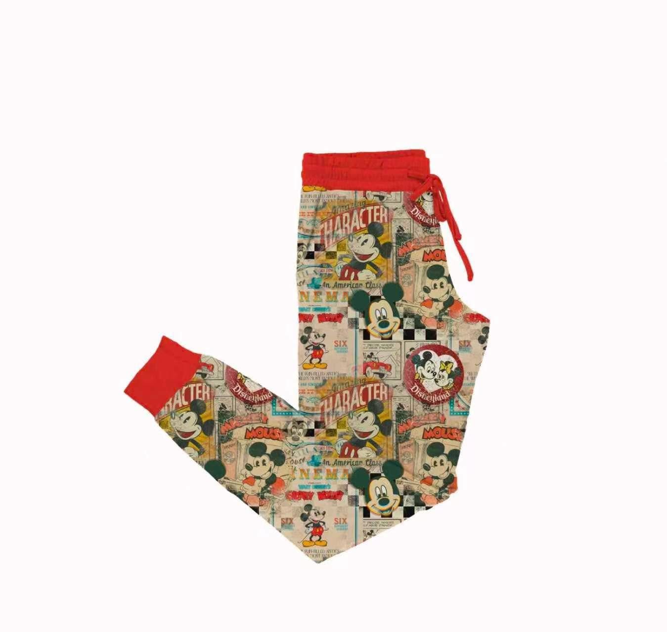 Mouse Story Adult Joggers