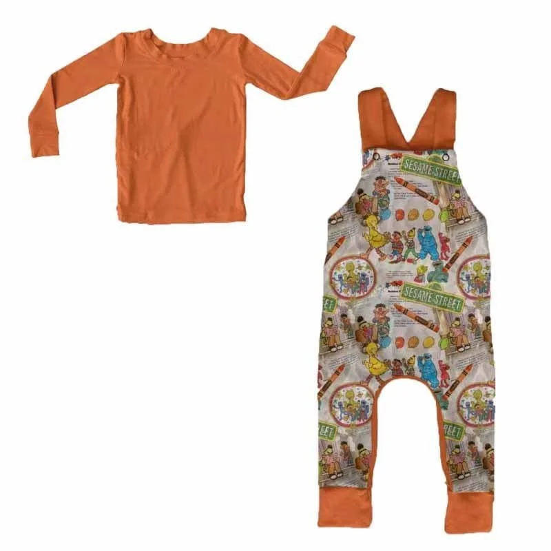 Sesame Story Overalls